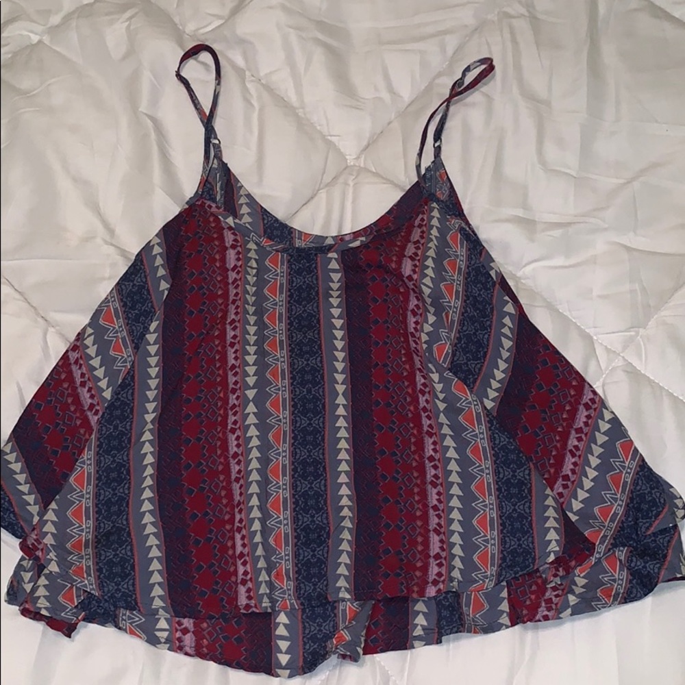 Patterned Tank Top